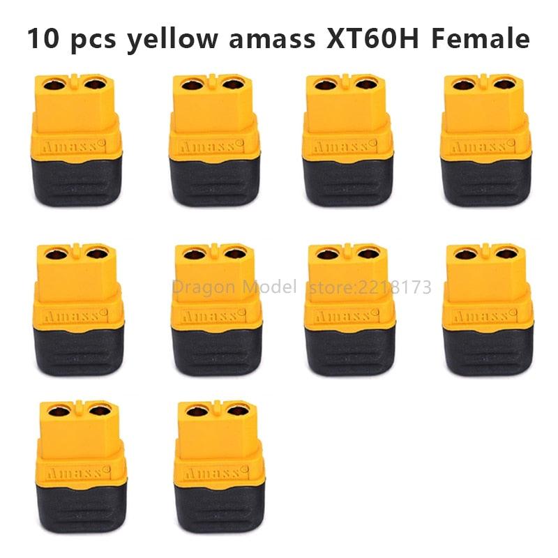10 Pairs Amass XT60+ XT60H Bullet Connectors Male Female Power Plugs Power RC LV Lipo Battery Motor 3D printer 6 10 Pairs Amass XT60+ XT60H Bullet Connectors Male Female Power Plugs Power RC LV Lipo Battery Motor 3D printer - Image 6