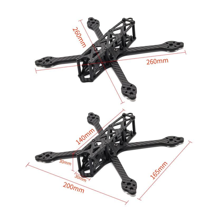 5 Inch FPV Drone Frame Kit - Martian V Wheelbase 215mm 5mm Arm Carbon Fiber for FPV Racing Drone Accessories 8 5 Inch FPV Drone Frame Kit - Martian V Wheelbase 215mm 5mm Arm Carbon Fiber for FPV Racing Drone Accessories - Image 8