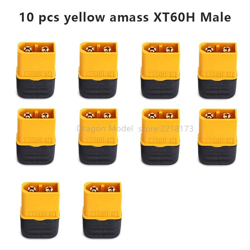 10 Pairs Amass XT60+ XT60H Bullet Connectors Male Female Power Plugs Power RC LV Lipo Battery Motor 3D printer 5 10 Pairs Amass XT60+ XT60H Bullet Connectors Male Female Power Plugs Power RC LV Lipo Battery Motor 3D printer - Image 5