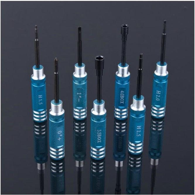 Hex 7pcs screw driver tool kit For RC helicopter Car BK Red blue black for Rc Toys Rc Drone 3 Hex 7pcs screw driver tool kit For RC helicopter Car BK Red blue black for Rc Toys Rc Drone - Image 3