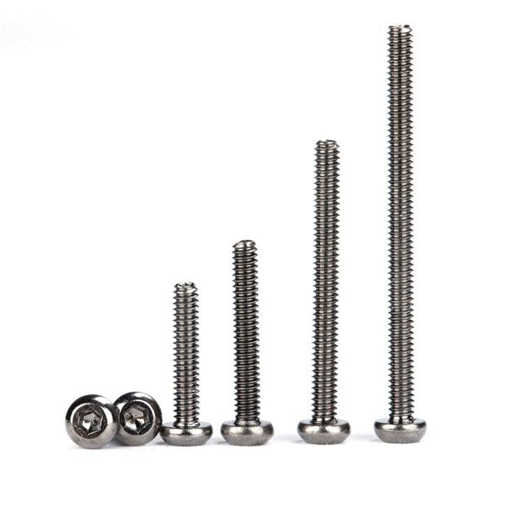 20PCS 10.9 Nickel Plated Semicircular Head Inner Hexagon M2 Screws for RC Drone FPV Racing Freestyle Frame Kits Model Tools 3 20PCS 10.9 Nickel Plated Semicircular Head Inner Hexagon M2 Screws for RC Drone FPV Racing Freestyle Frame Kits Model Tools - Bild 3