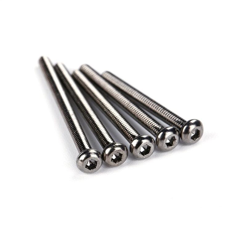 20PCS 10.9 Nickel Plated Semicircular Head Inner Hexagon M2 Screws for RC Drone FPV Racing Freestyle Frame Kits Model Tools 2 20PCS 10.9 Nickel Plated Semicircular Head Inner Hexagon M2 Screws for RC Drone FPV Racing Freestyle Frame Kits Model Tools - Bild 2