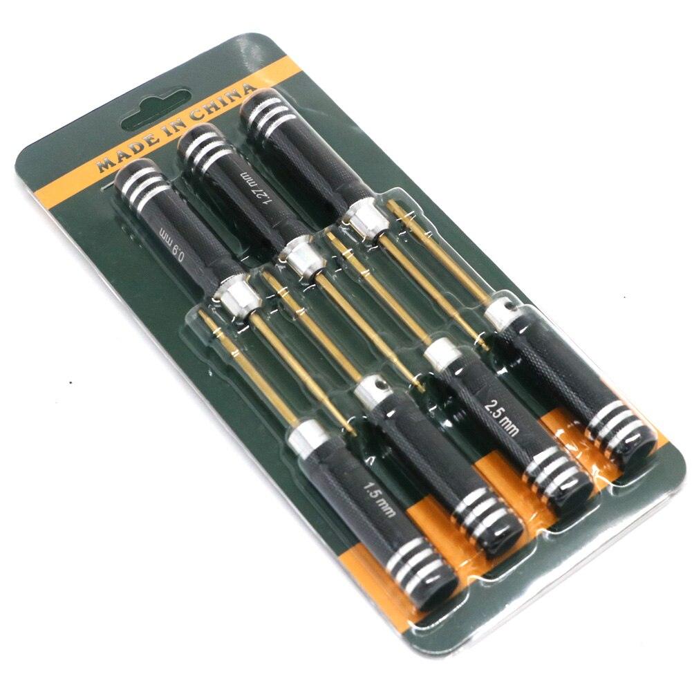 7pcs Titanium Plating Mini Precision Hex Screwdriver Tool Set Allen Driver for RC Helicopter Drone Aircraft Model Repair Tools 5 7pcs Titanium Plating Mini Precision Hex Screwdriver Tool Set Allen Driver for RC Helicopter Drone Aircraft Model Repair Tools - Bild 5