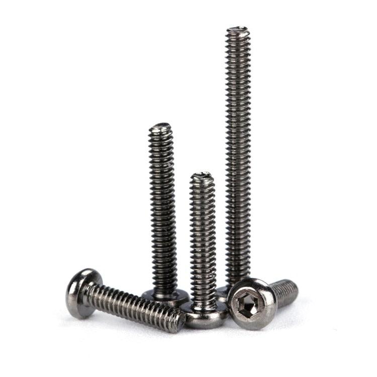 20PCS 10.9 Nickel Plated Semicircular Head Inner Hexagon M2 Screws for RC Drone FPV Racing Freestyle Frame Kits Model Tools 5 20PCS 10.9 Nickel Plated Semicircular Head Inner Hexagon M2 Screws for RC Drone FPV Racing Freestyle Frame Kits Model Tools - Bild 5