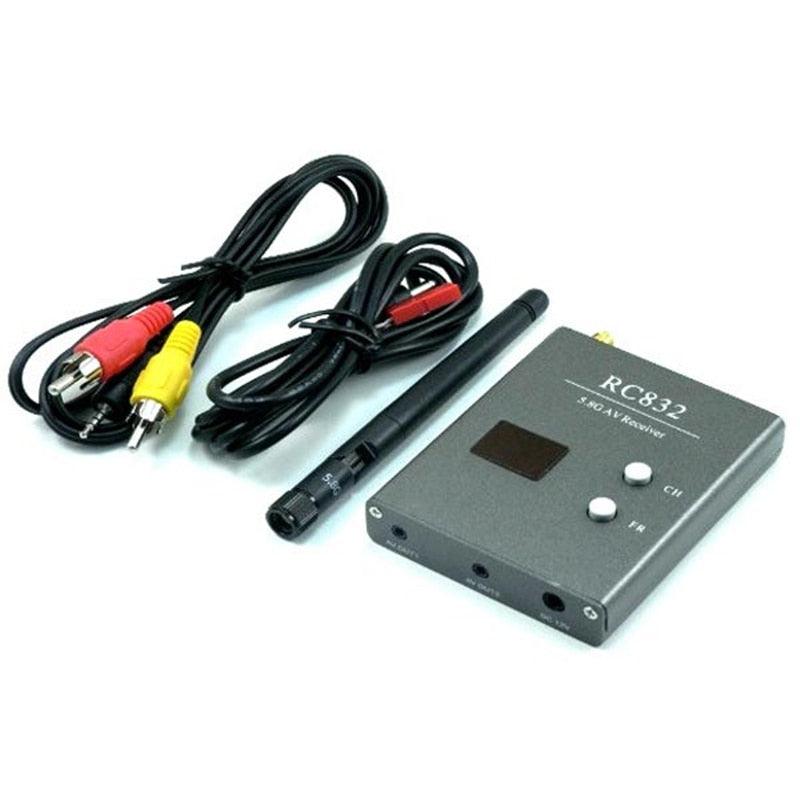 Eachine RC832 Boscam FPV 5.8G 48CH Wireless AV Receiver - Professional Racer RC FPV Racing Drone RC Plane Kit Accessories 5 Eachine RC832 Boscam FPV 5.8G 48CH Wireless AV Receiver - Professional Racer RC FPV Racing Drone RC Plane Kit Accessories - Image 5