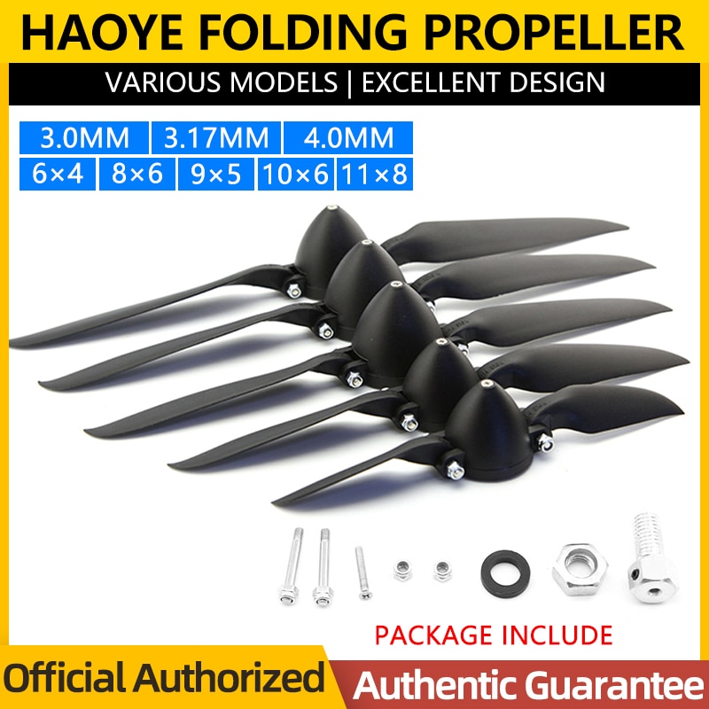 Folding Propeller Shaft Diameter 3.0/3.17/4.0mm Prop - With Plastic Aluminum Alloy Spinner For RC Plane RC Spare Parts 3 Folding Propeller Shaft Diameter 3.0/3.17/4.0mm Prop - With Plastic Aluminum Alloy Spinner For RC Plane RC Spare Parts - Image 3
