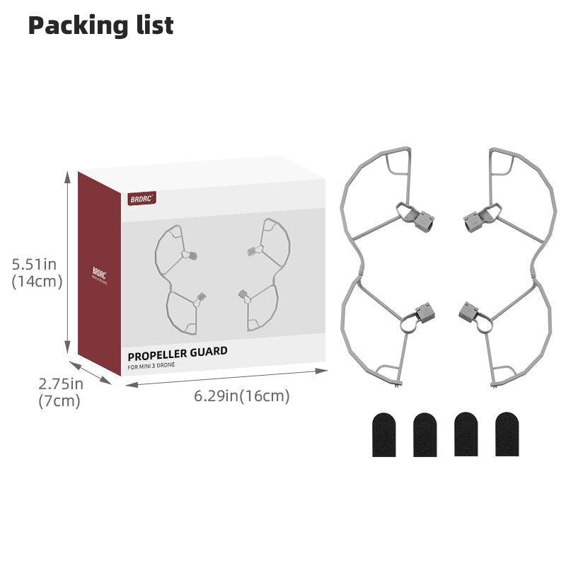 Drone Propeller Guard for DJI Mini 3 /MINI 3 Pro - Quick Release Wing Fan Protective Cover Propellers Protector Drone Accessories 2 Drone Propeller Guard for DJI Mini 3 /MINI 3 Pro - Quick Release Wing Fan Protective Cover Propellers Protector Drone Accessories - Bild 2