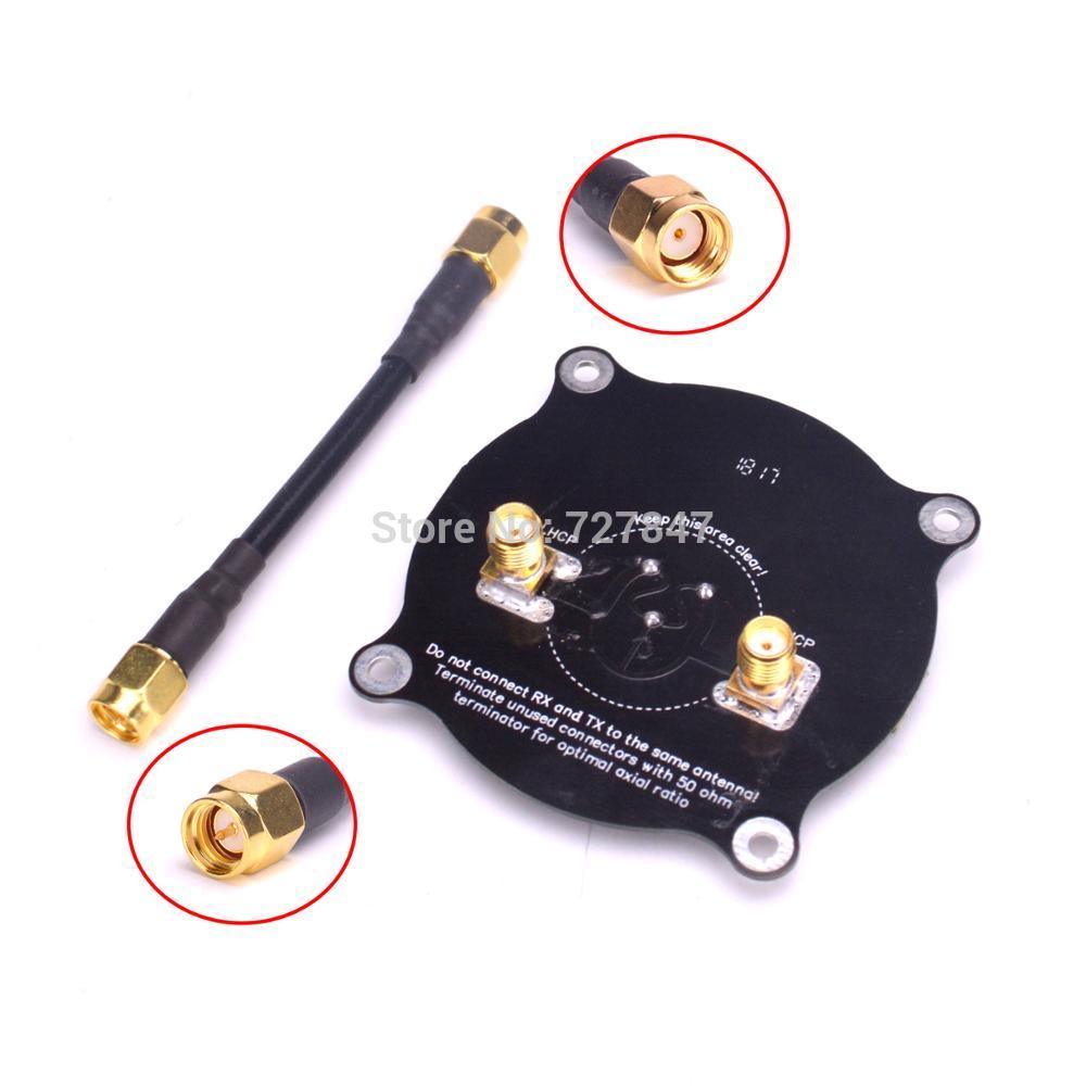 NEW 5.8GHz Triple Feed Patch Antenna SMA / RP SMA Directional Circularly Polarized Antenna for FPV Fatshark Goggles RC Drone 4 NEW 5.8GHz Triple Feed Patch Antenna SMA / RP SMA Directional Circularly Polarized Antenna for FPV Fatshark Goggles RC Drone - Image 4