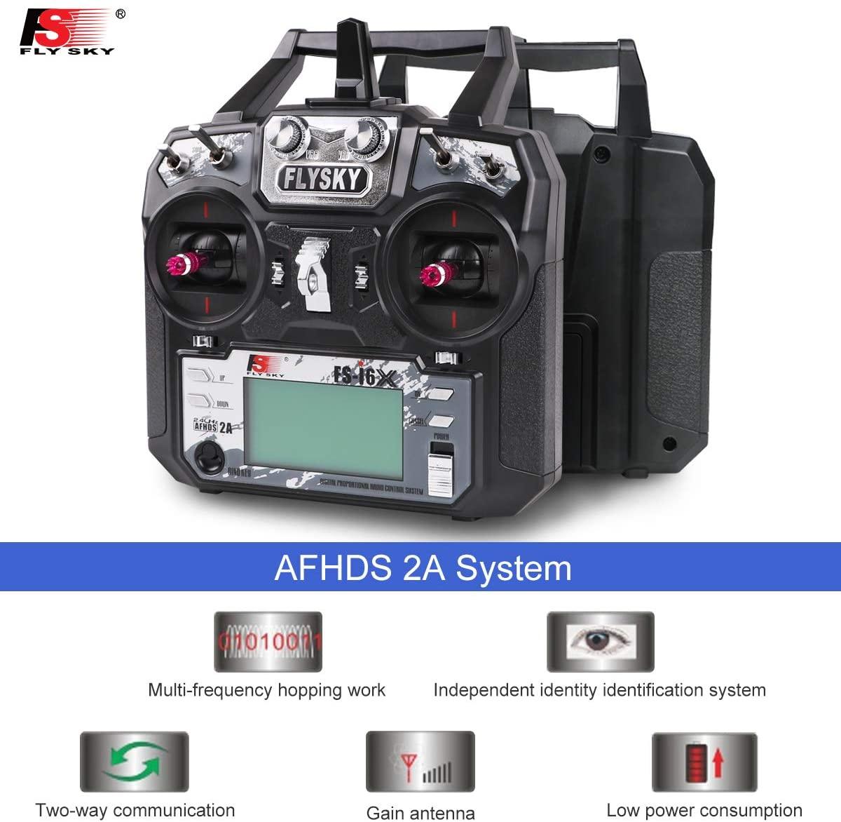 Flysky FS-i6X 10CH Radio Transmitter + Flysky ia10B Receiver 2.4GHz, AFHDS 2A for FPV Racing RC Drone Quadcopter 5 Flysky FS-i6X 10CH Radio Transmitter + Flysky ia10B Receiver 2.4GHz, AFHDS 2A for FPV Racing RC Drone Quadcopter - Image 5