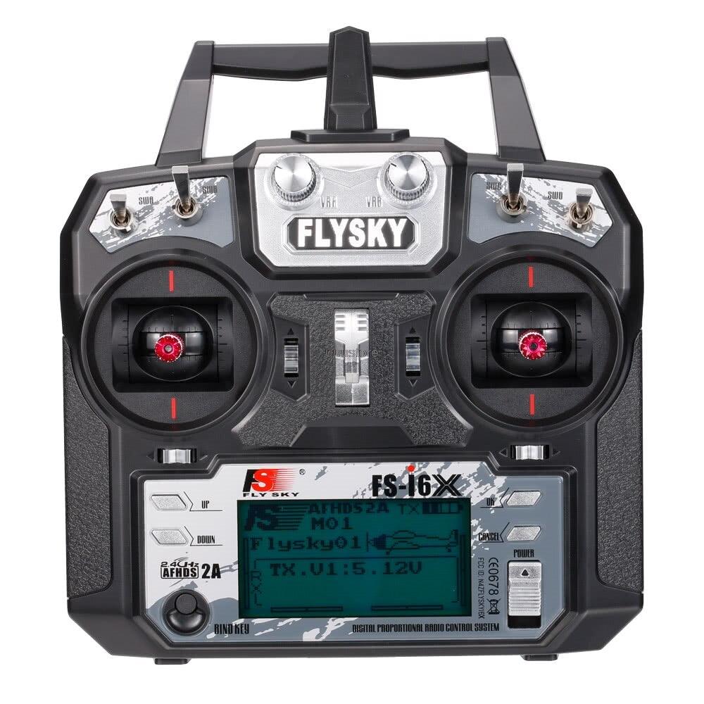 FLYSKY FS-i6x 2.4G 6CH AFHDS 2A Radio Transmitter IA6B X6B A8S R6B Fli14+ Receiver for RC Airplane Helicopter FPV Racing Drone 4 FLYSKY FS-i6x 2.4G 6CH AFHDS 2A Radio Transmitter IA6B X6B A8S R6B Fli14+ Receiver for RC Airplane Helicopter FPV Racing Drone — изображение 4