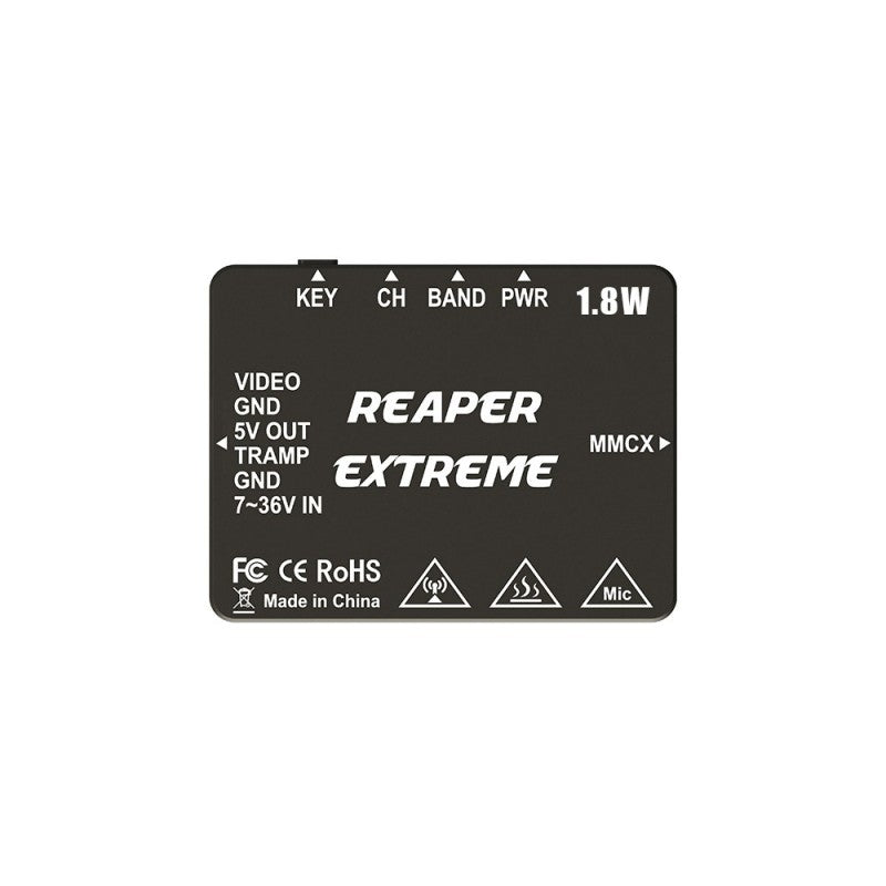 Foxeer 5.8G Reaper Extreme 1.8W 72CH VTx - 25mW/200mW/500mW/1W/1.8W Switchable Power Video Transmitter 3 Foxeer 5.8G Reaper Extreme 1.8W 72CH VTx - 25mW/200mW/500mW/1W/1.8W Switchable Power Video Transmitter — изображение 3