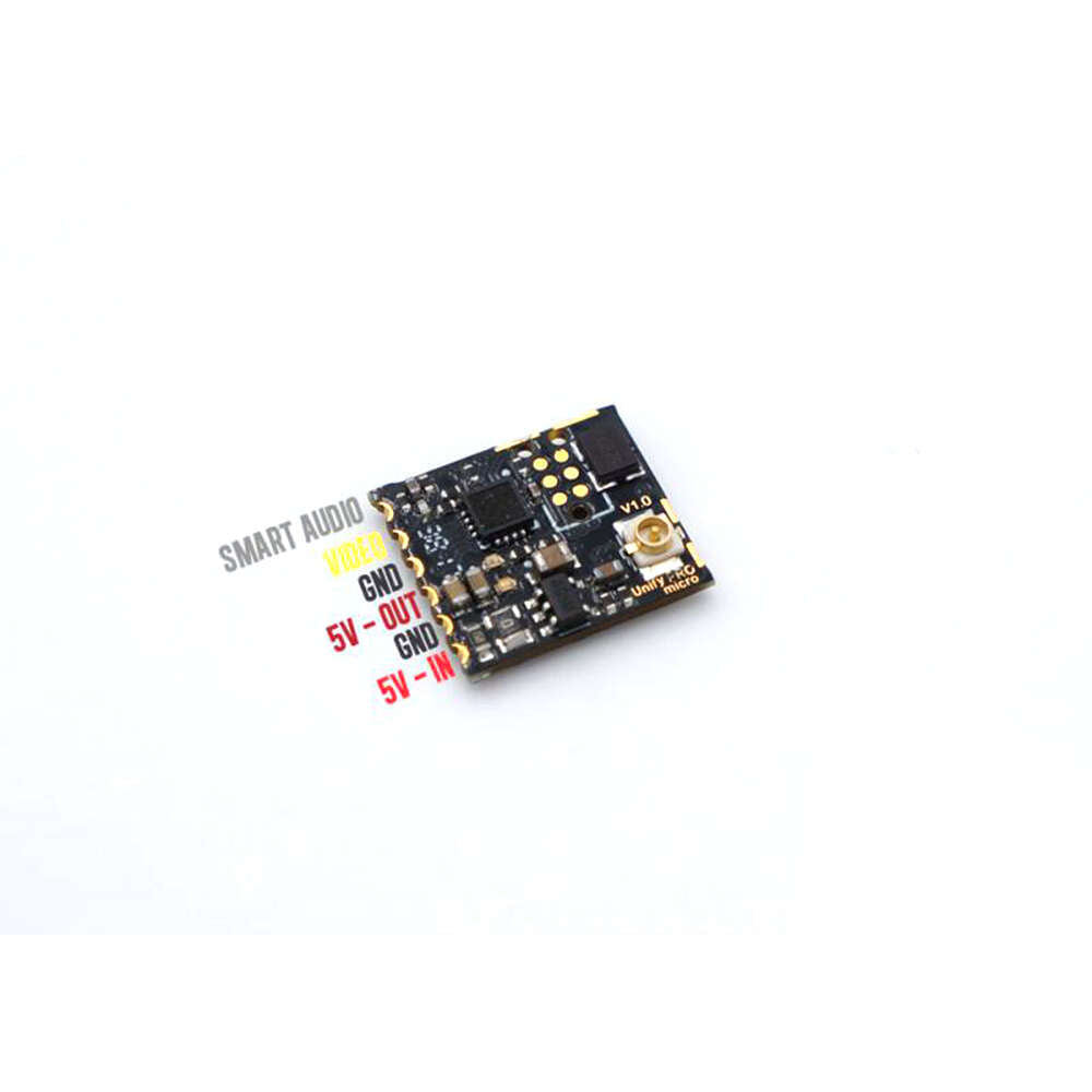 TBS UNIFY PRO NANO 5G8 VTX - 25mW 50mW 5.8G 1.4g(incl. antenna) World's Smallest FPV Video Transmitter 3 TBS UNIFY PRO NANO 5G8 VTX - 25mW 50mW 5.8G 1.4g(incl. antenna) World's Smallest FPV Video Transmitter — изображение 3