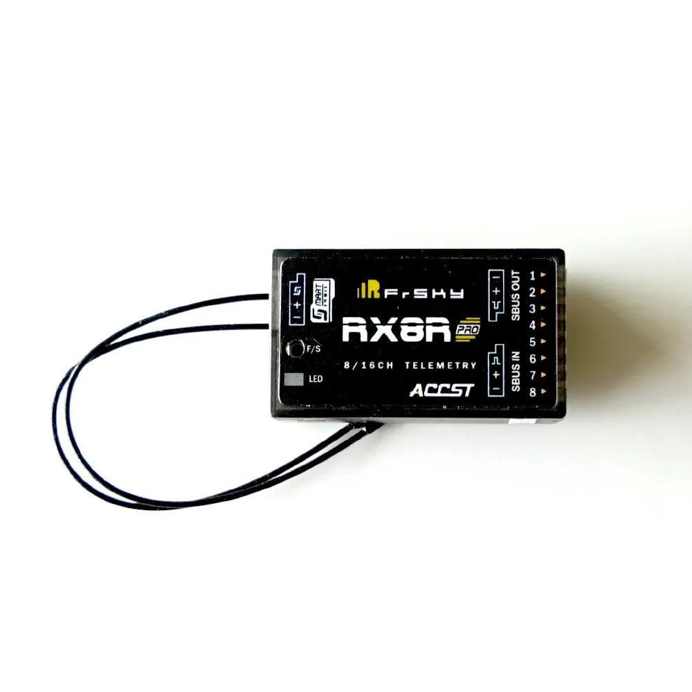 FrSky RX8R PRO 2.4GHZ ACCST Receiver Including Redundancy 1 FrSky RX8R PRO 2.4GHZ ACCST Receiver Including Redundancy