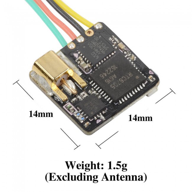 AKK Nano Race VTX - 5.8GHZ 1.5g 25mW/200mW/400mW Video Transmitter for Small Drones Tiny Whoop, Toothpick, Cinewhoop FPV 2 AKK Nano Race VTX - 5.8GHZ 1.5g 25mW/200mW/400mW Video Transmitter for Small Drones Tiny Whoop, Toothpick, Cinewhoop FPV — изображение 2