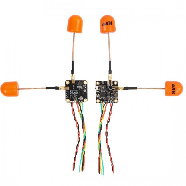 AKK New Era Dual Antenna VTX - 5.8GHZ 7-30V 25mW 50mW 200mW 400mW Power Switchable OSD FPV Video Transmitter with MIC 2 AKK New Era Dual Antenna VTX - 5.8GHZ 7-30V 25mW 50mW 200mW 400mW Power Switchable OSD FPV Video Transmitter with MIC - Image 2
