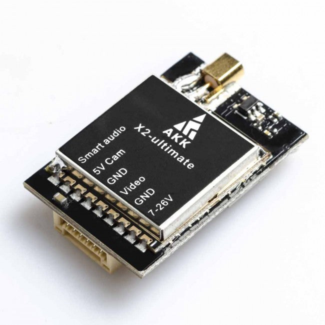 AKK X2-ultimate VTX (US Version) - 5.8GHZ 25mW/200mW/600mW/1000mW Switchable FPV Video Transmitter 2-6S, OSD, Betaflight, Smart Audio, MMCX 4 AKK X2-ultimate VTX (US Version) - 5.8GHZ 25mW/200mW/600mW/1000mW Switchable FPV Video Transmitter 2-6S, OSD, Betaflight, Smart Audio, MMCX - Image 4