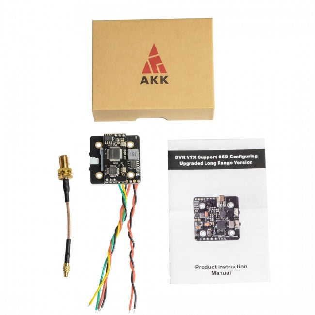 AKK FX3-Ultimate-DVR VTX - 5.8G 2-6S 25mW/200mW/600mW/1000mW Smart Audio MMCX Video Transmitter for Long Range RC Drone Airplane 5 AKK FX3-Ultimate-DVR VTX - 5.8G 2-6S 25mW/200mW/600mW/1000mW Smart Audio MMCX Video Transmitter for Long Range RC Drone Airplane - Image 5