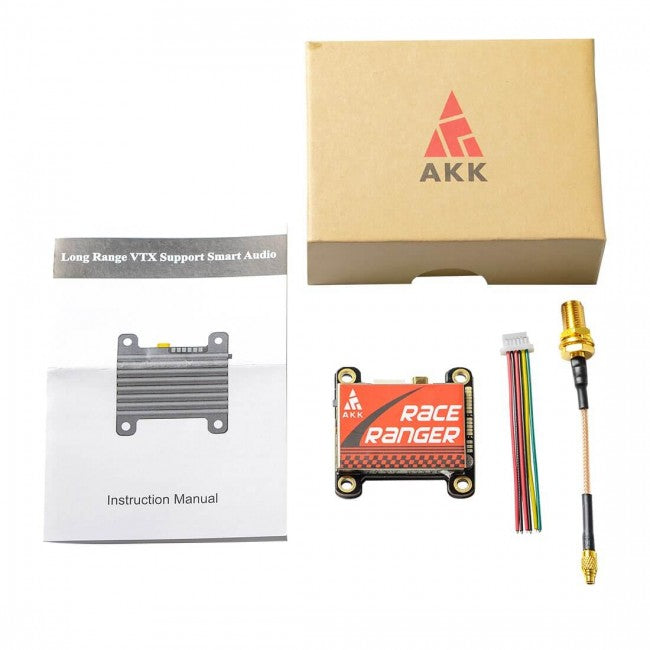 AKK Race Ranger 1W 5.8G VTX (US Version) - 2-6S 200mW/400mW/800mW/1000mW Power Switchable FPV Video Transmitter Support Smart Audio 5 AKK Race Ranger 1W 5.8G VTX (US Version) - 2-6S 200mW/400mW/800mW/1000mW Power Switchable FPV Video Transmitter Support Smart Audio - Image 5