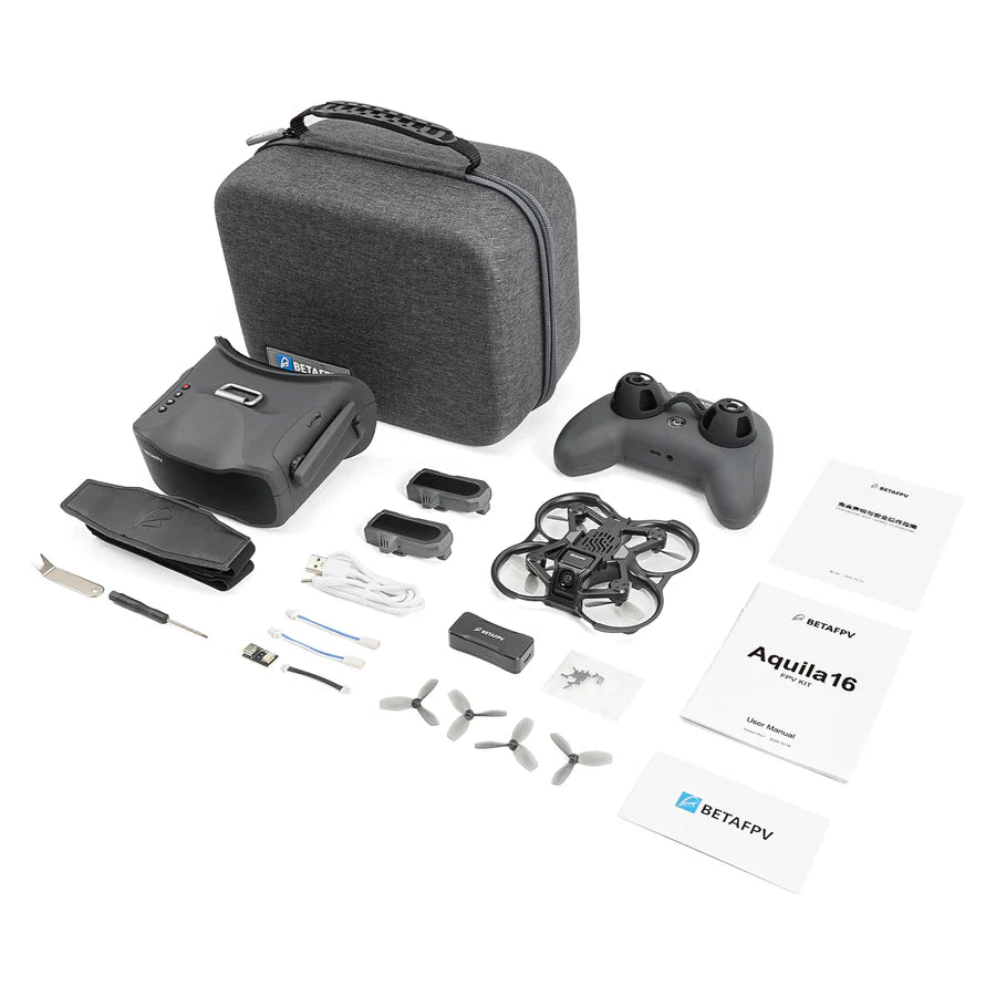 BETAFPV Aquila16 FPV Kit - 8 Minutes 200M Range Freestyle FPV Drone With VR03 FPV Goggle LiteRadio 2 SE For Beginner 8 BETAFPV Aquila16 FPV Kit - 8 Minutes 200M Range Freestyle FPV Drone With VR03 FPV Goggle LiteRadio 2 SE For Beginner - Bild 8