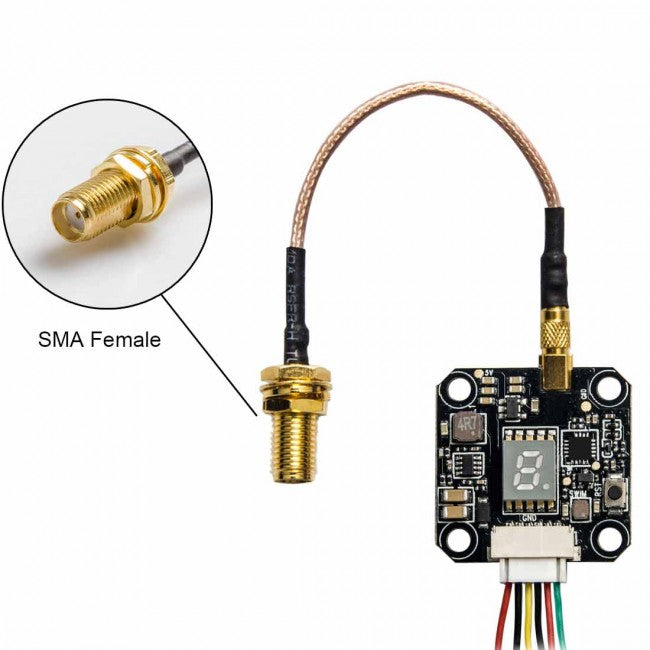 AKK FX3 FPV VTX - 5.8Ghz 37CH 25mW/200mW/400mW/600mW Switchable FPV Video Transimtter with MMCX Integrated OSD FC 2 AKK FX3 FPV VTX - 5.8Ghz 37CH 25mW/200mW/400mW/600mW Switchable FPV Video Transimtter with MMCX Integrated OSD FC - Image 2