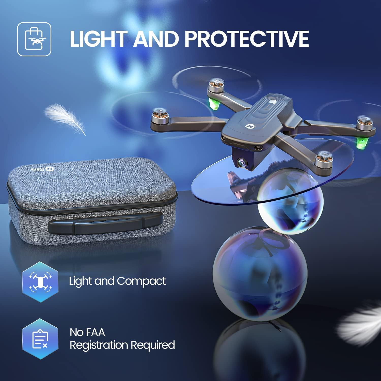 Holy Stone HS175D GPS Drone - with 4K HD Camera for Adults RC Quadcopter with Auto Return, Follow Me, Brushless Motor, Circle Fly, Waypoint Fly, Altitude Hold, Headless Mode, 46 Mins Long Flight Professional Camera Drone 7 Holy Stone HS175D GPS Drone - with 4K HD Camera for Adults RC Quadcopter with Auto Return, Follow Me, Brushless Motor, Circle Fly, Waypoint Fly, Altitude Hold, Headless Mode, 46 Mins Long Flight Professional Camera Drone - Image 7