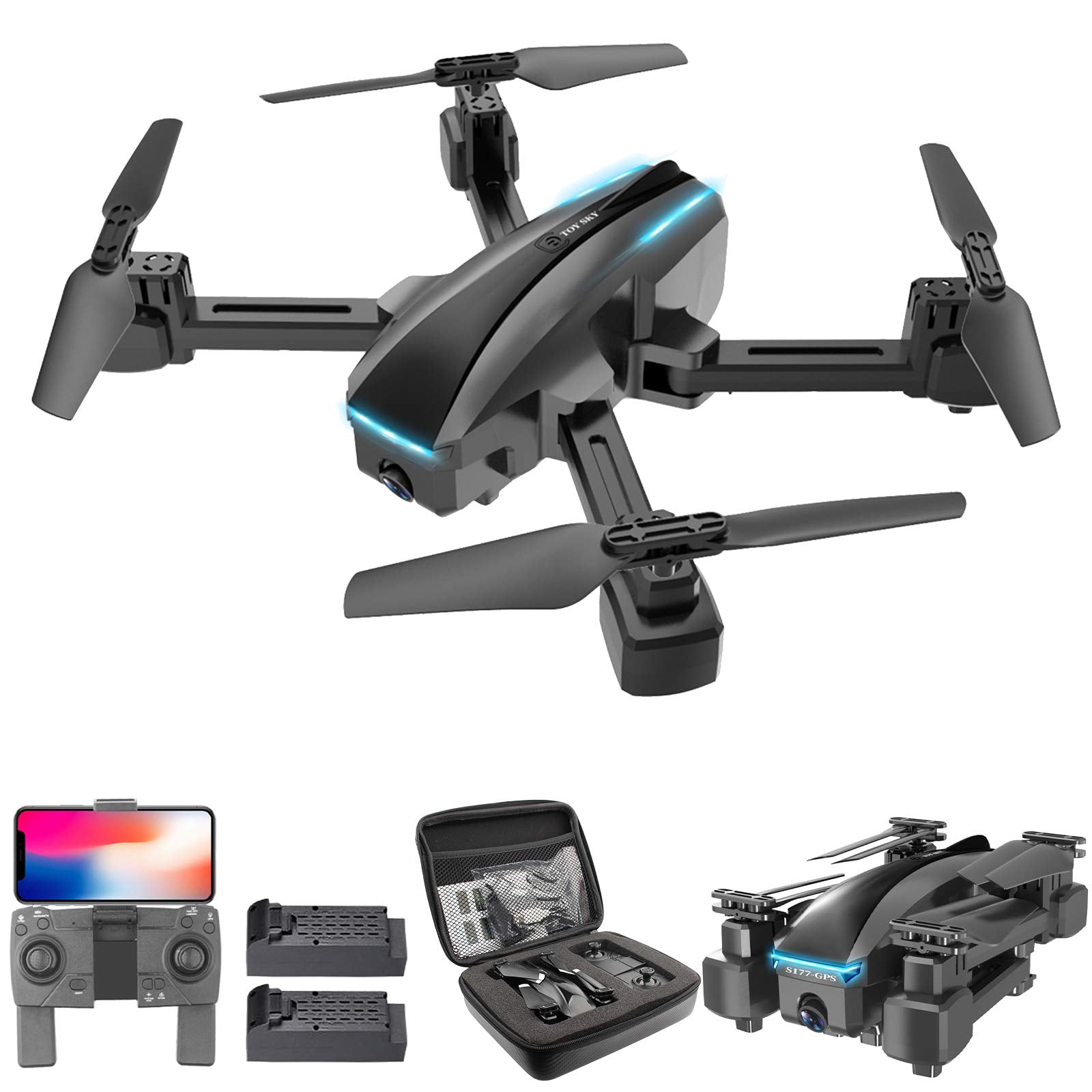 S177 Drone - with HD Aerial Video Camera 4K RC Drones 2.4G/5G RC Helicopter FPV Quadrocopter Drone Foldable toy PK E58 1 S177 Drone - with HD Aerial Video Camera 4K RC Drones 2.4G/5G RC Helicopter FPV Quadrocopter Drone Foldable toy PK E58