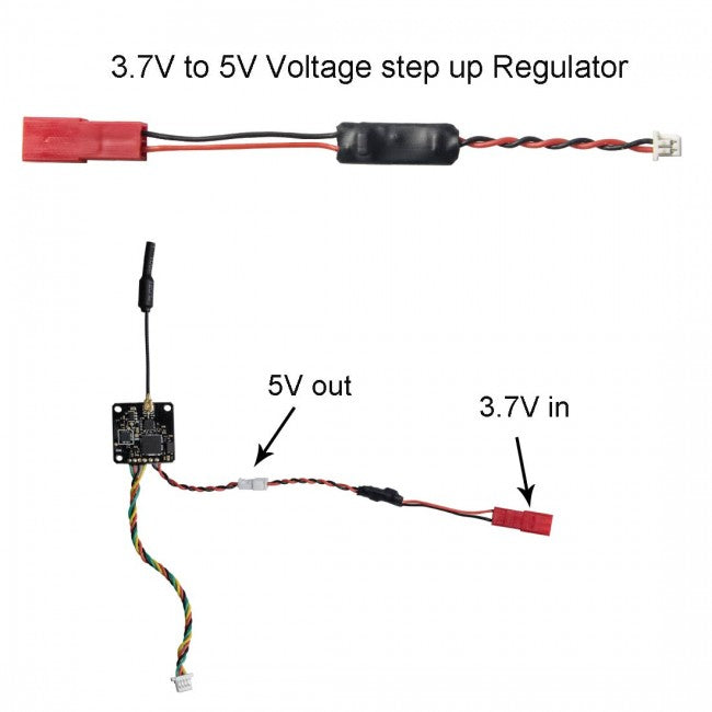 AKK X5 FPV VTX - 5.8Ghz 37CH 25mW/50mW/100mW/200mW Switchable Video Transmitter 8 AKK X5 FPV VTX - 5.8Ghz 37CH 25mW/50mW/100mW/200mW Switchable Video Transmitter — изображение 8