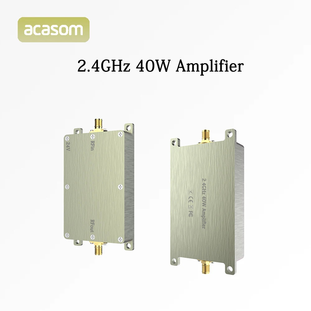 2.4GHz 40W 46dBm RF High Power Amplifiers - wireless Signal Extender Sweep Signal Source For Drone WiFi6 2 2.4GHz 40W 46dBm RF High Power Amplifiers - wireless Signal Extender Sweep Signal Source For Drone WiFi6 — изображение 2