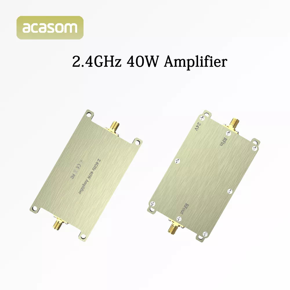 2.4GHz 40W 46dBm RF High Power Amplifiers - wireless Signal Extender Sweep Signal Source For Drone WiFi6 1 2.4GHz 40W 46dBm RF High Power Amplifiers - wireless Signal Extender Sweep Signal Source For Drone WiFi6