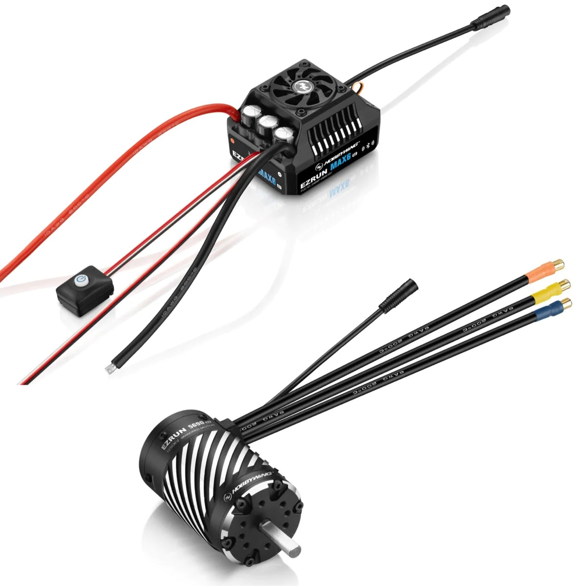 Hobbywing Ezrun MAX6 G2 Combo - EzRun 4990/5690 SD G2 Motor with Ezrun Max6 G2 ESC for RC Car Truck 2 Hobbywing Ezrun MAX6 G2 Combo - EzRun 4990/5690 SD G2 Motor with Ezrun Max6 G2 ESC for RC Car Truck — изображение 2
