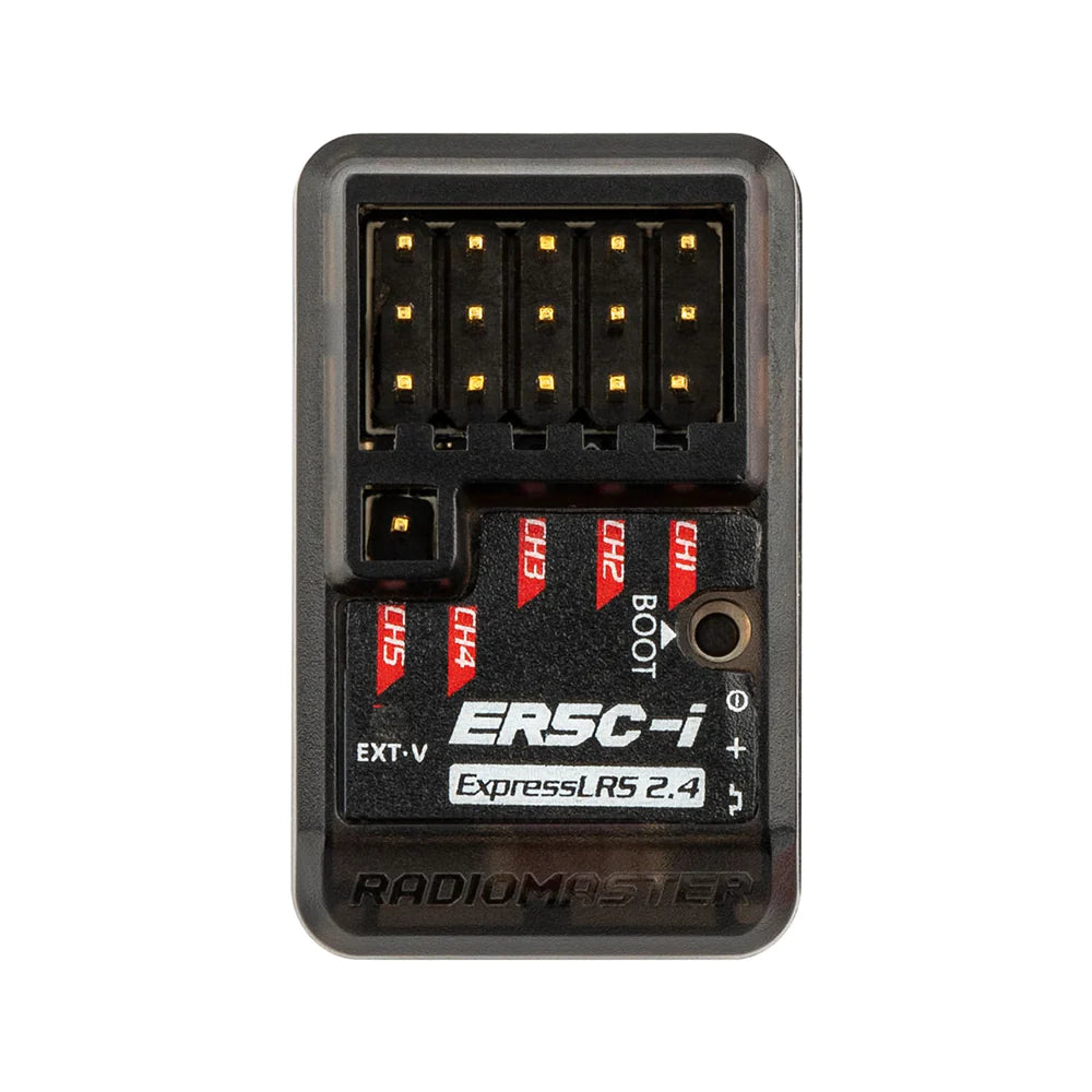RadioMaster ER5C-i 2.4GHz ELRS PWM Receiver - With Built-in High-Sensitivity Ceramic Antenna Designed for Surface Models 1 RadioMaster ER5C-i 2.4GHz ELRS PWM Receiver - With Built-in High-Sensitivity Ceramic Antenna Designed for Surface Models