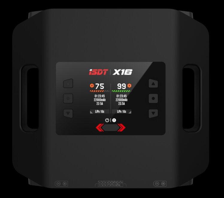 ISDT X16 Charger - 2 X 1100W 2X20A Dual Channel Battery Charger for 2-16S Lipo Batter Drone Charger 3 ISDT X16 Charger - 2 X 1100W 2X20A Dual Channel Battery Charger for 2-16S Lipo Batter Drone Charger — изображение 3