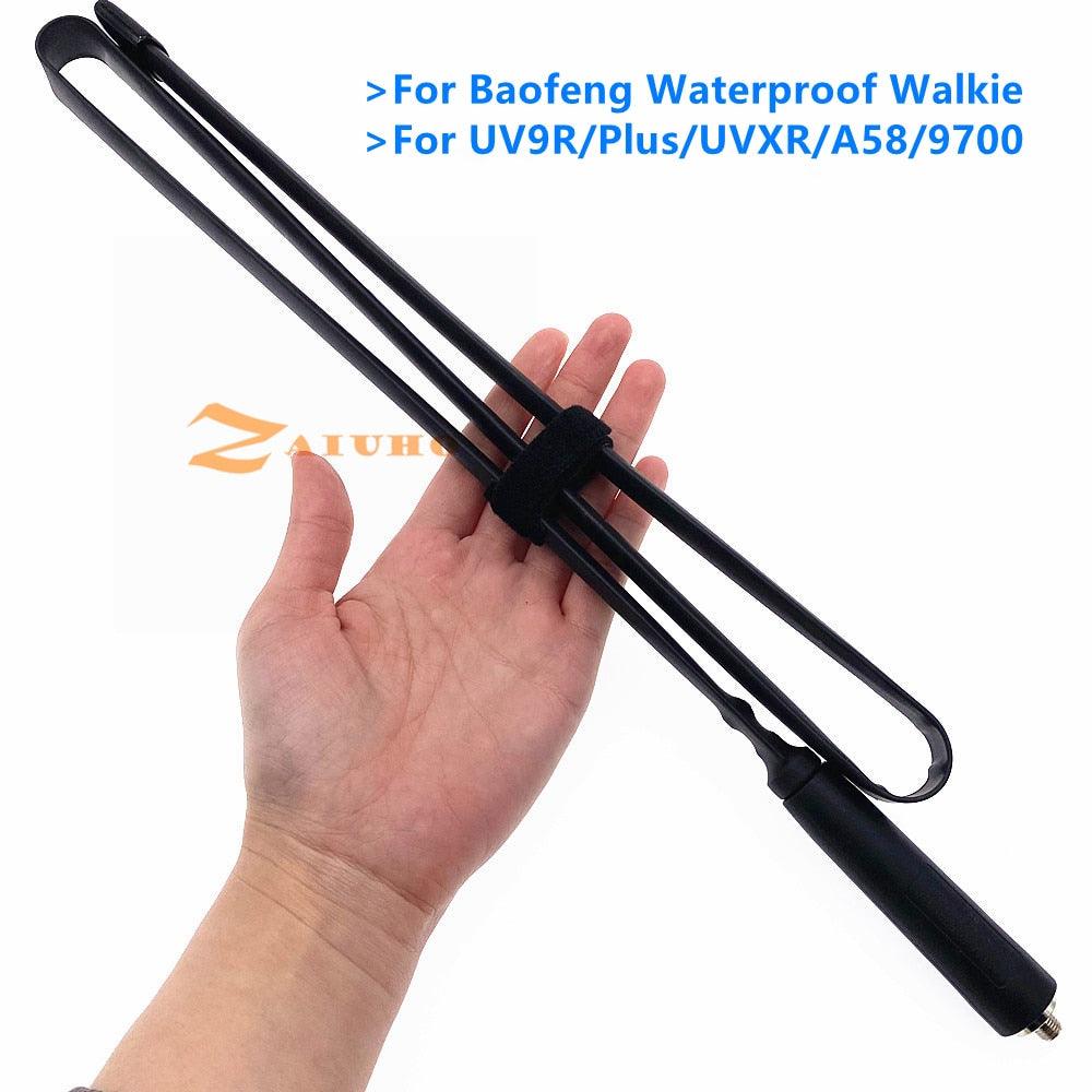 New Tactical SMA-F Foldable Antenna VHF UHF Walkie Talkie Baofeng UV-5R 82 9R Plus antenna BF-888S For CS Hunting Fighting 8 New Tactical SMA-F Foldable Antenna VHF UHF Walkie Talkie Baofeng UV-5R 82 9R Plus antenna BF-888S For CS Hunting Fighting - Image 8