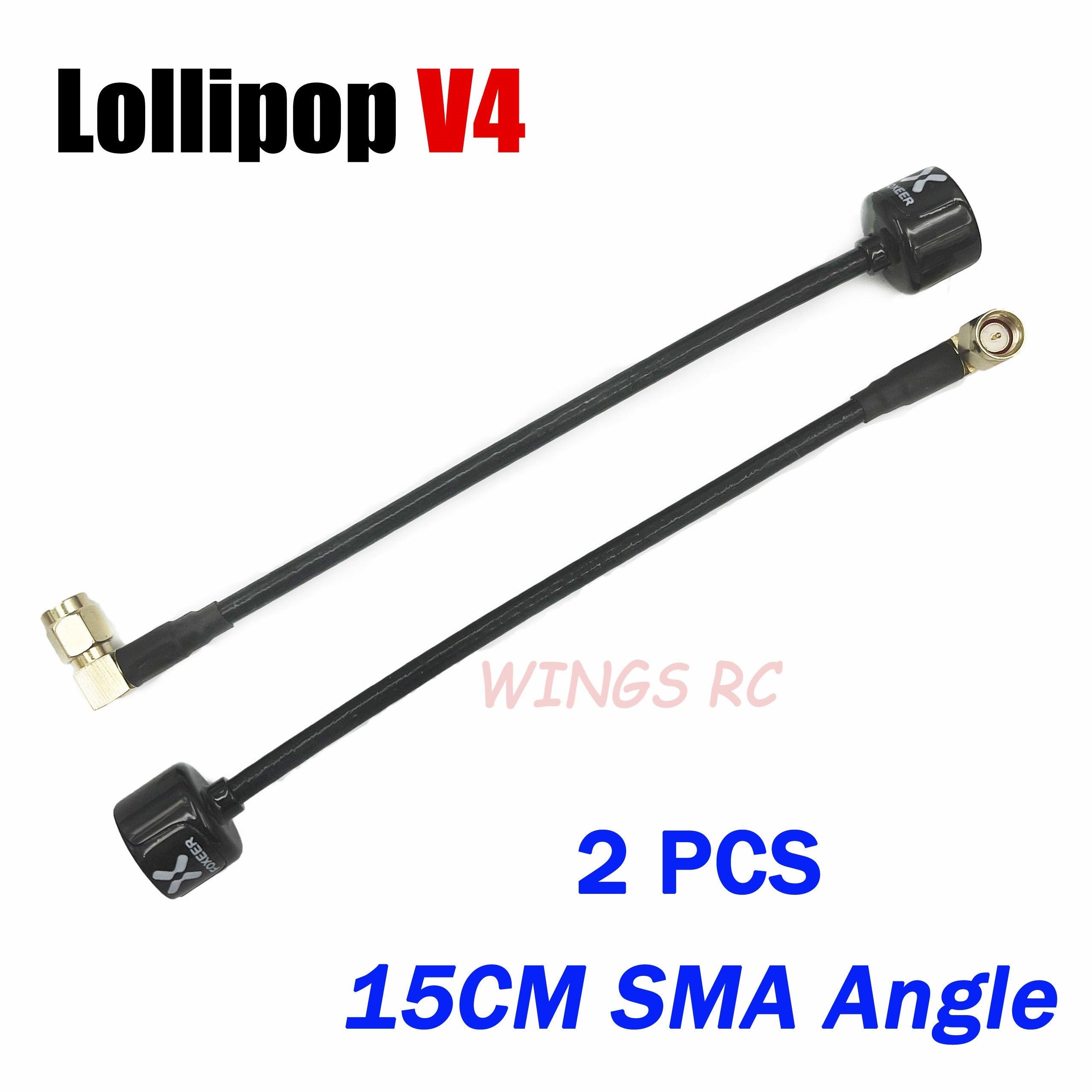 Foxeer Antenna Lollipop 4 V4 FPV Antenna 5.8G 2.6Dbi Stubby RHCP SMA RPSMA UFL Straight/Angle MMCX 7.2g For FPV RC Racing Drone 3 Foxeer Antenna Lollipop 4 V4 FPV Antenna 5.8G 2.6Dbi Stubby RHCP SMA RPSMA UFL Straight/Angle MMCX 7.2g For FPV RC Racing Drone - Image 3