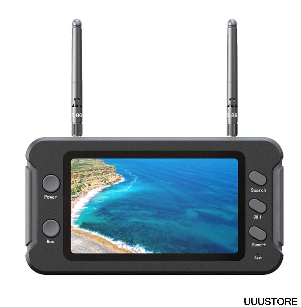 4.3 Inch FPV Monitor - 800x480 IPS HD Display 5.8GHz 40CH Diversity Receiver For RC Drone Radio Controller 1 4.3 Inch FPV Monitor - 800x480 IPS HD Display 5.8GHz 40CH Diversity Receiver For RC Drone Radio Controller