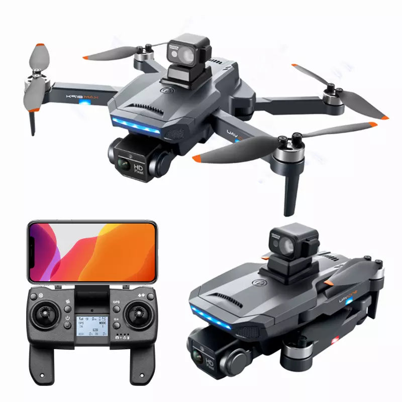 K918 Max - profesional Obstacle Avoidance dron 4K HD ESC Dual Camera drone GPS WiFi Photography RC Quadcopter mini drone