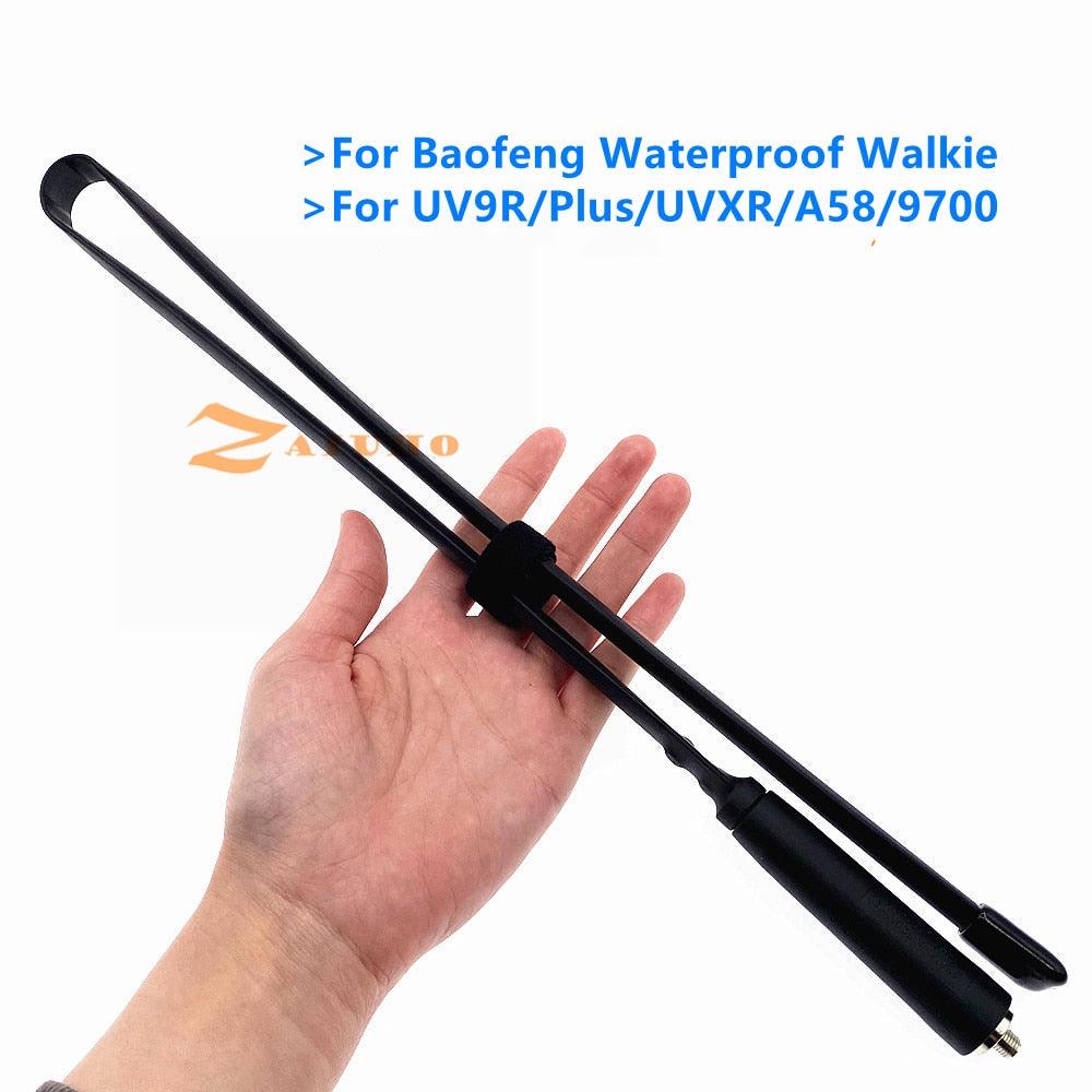 New Tactical SMA-F Foldable Antenna VHF UHF Walkie Talkie Baofeng UV-5R 82 9R Plus antenna BF-888S For CS Hunting Fighting 11 New Tactical SMA-F Foldable Antenna VHF UHF Walkie Talkie Baofeng UV-5R 82 9R Plus antenna BF-888S For CS Hunting Fighting - Image 11