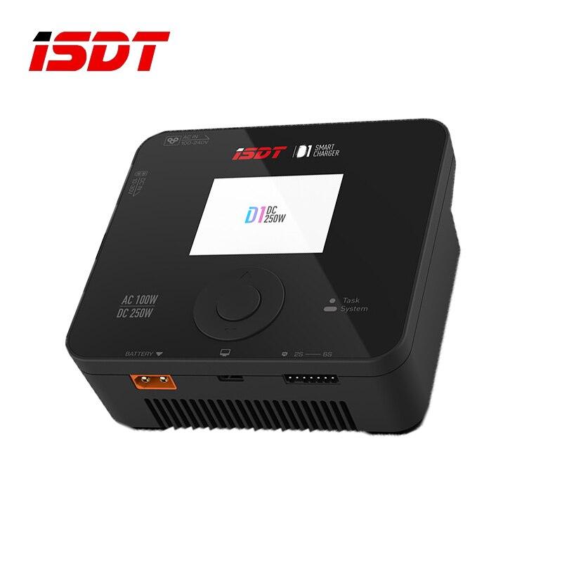 ISDT D1 Charger - AC 100W DC 250W 10A Dual Channel Smart Lipo Charger Discharger for 1-6S Lipo Battery RC FPV Racing Drone Quadcopter 2 ISDT D1 Charger - AC 100W DC 250W 10A Dual Channel Smart Lipo Charger Discharger for 1-6S Lipo Battery RC FPV Racing Drone Quadcopter — изображение 2