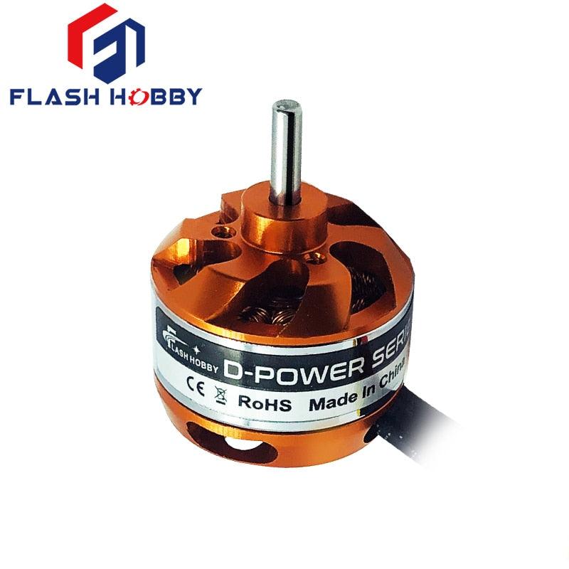 FLASHHOBBY high quality D2822 1100KV 1450KV 1800KV 2600KV 2-3S Brushless Motor for RC FPV Racing Drone Quadcopter Frame 2 FLASHHOBBY high quality D2822 1100KV 1450KV 1800KV 2600KV 2-3S Brushless Motor for RC FPV Racing Drone Quadcopter Frame - Image 2