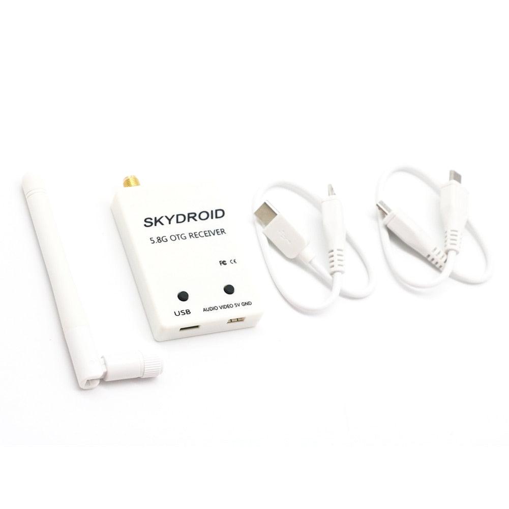 FUAV UVC Dual / Single Antenna Control OTG - 5.8G 150CH Full Channel FPV Receiver W/Audio for RC Drone Parts 8 FUAV UVC Dual / Single Antenna Control OTG - 5.8G 150CH Full Channel FPV Receiver W/Audio for RC Drone Parts - Image 8