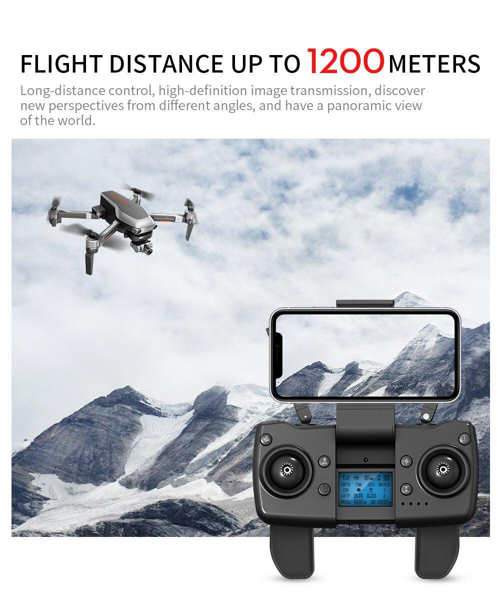 L109 Pro Drone - 4K HD GPS Quadcopter Mechanical Two-axis Anti-shake 5G WiFi FPV 1.2KM 1200M HD ESC Camera Profissional Drone MATAVISH 3 PRO Professional Camera Drone 11 L109 Pro Drone - 4K HD GPS Quadcopter Mechanical Two-axis Anti-shake 5G WiFi FPV 1.2KM 1200M HD ESC Camera Profissional Drone MATAVISH 3 PRO Professional Camera Drone - Image 11