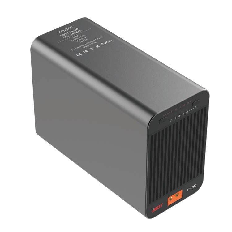 ISDT FD-200 Smart Control Discharger - 200W 25A Wireless APP Control Discharger Capacity 2-8S Lipo Battery Discharging Drone Charger 6 ISDT FD-200 Smart Control Discharger - 200W 25A Wireless APP Control Discharger Capacity 2-8S Lipo Battery Discharging Drone Charger — изображение 6