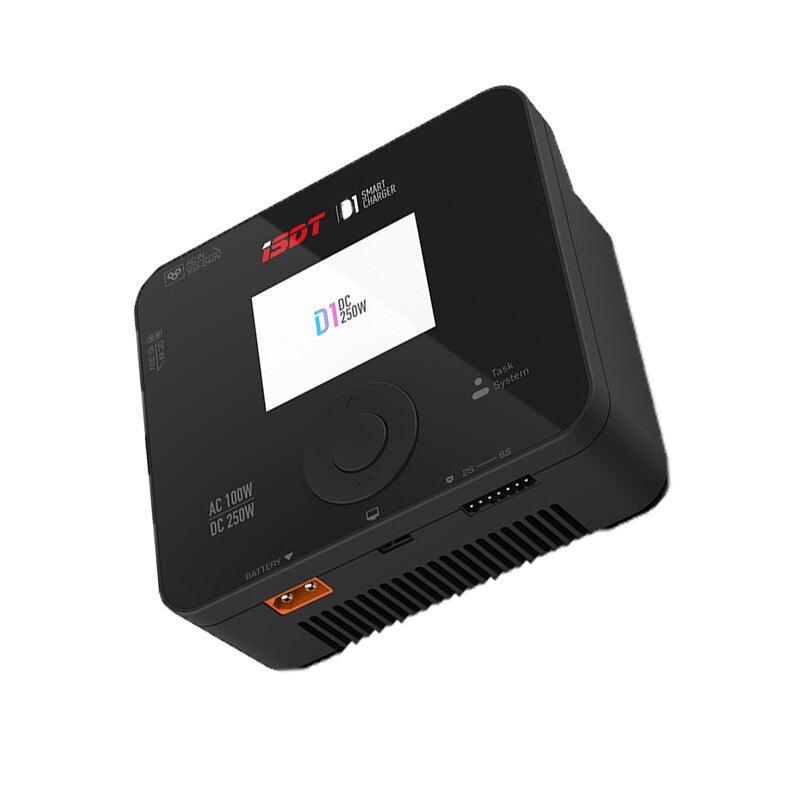 ISDT D1 Charger - AC 100W DC 250W 10A Dual Channel Smart Lipo Charger Discharger for 1-6S Lipo Battery RC FPV Racing Drone Quadcopter 5 ISDT D1 Charger - AC 100W DC 250W 10A Dual Channel Smart Lipo Charger Discharger for 1-6S Lipo Battery RC FPV Racing Drone Quadcopter — изображение 5