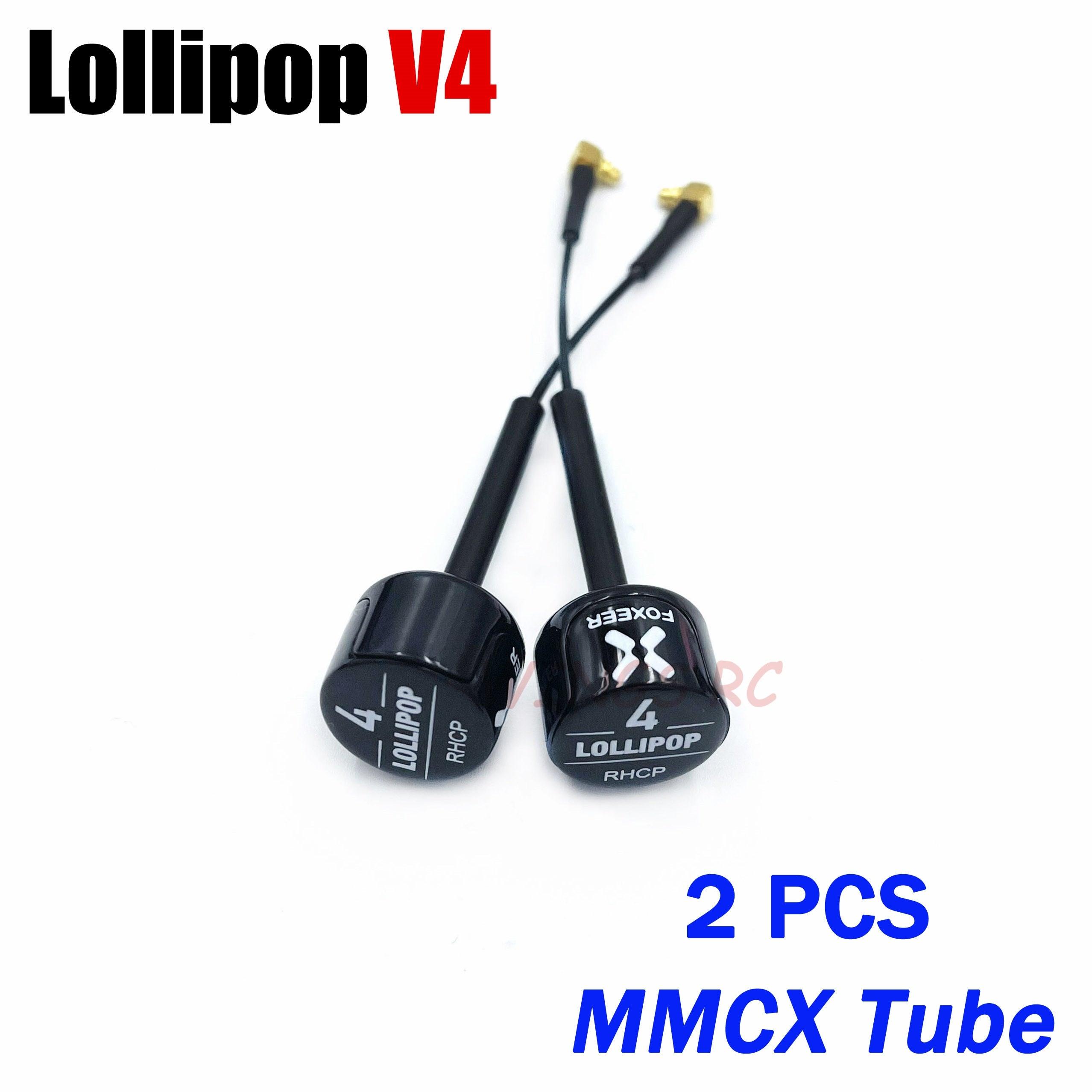 Foxeer Antenna Lollipop 4 V4 FPV Antenna 5.8G 2.6Dbi Stubby RHCP SMA RPSMA UFL Straight/Angle MMCX 7.2g For FPV RC Racing Drone 7 Foxeer Antenna Lollipop 4 V4 FPV Antenna 5.8G 2.6Dbi Stubby RHCP SMA RPSMA UFL Straight/Angle MMCX 7.2g For FPV RC Racing Drone - Image 7