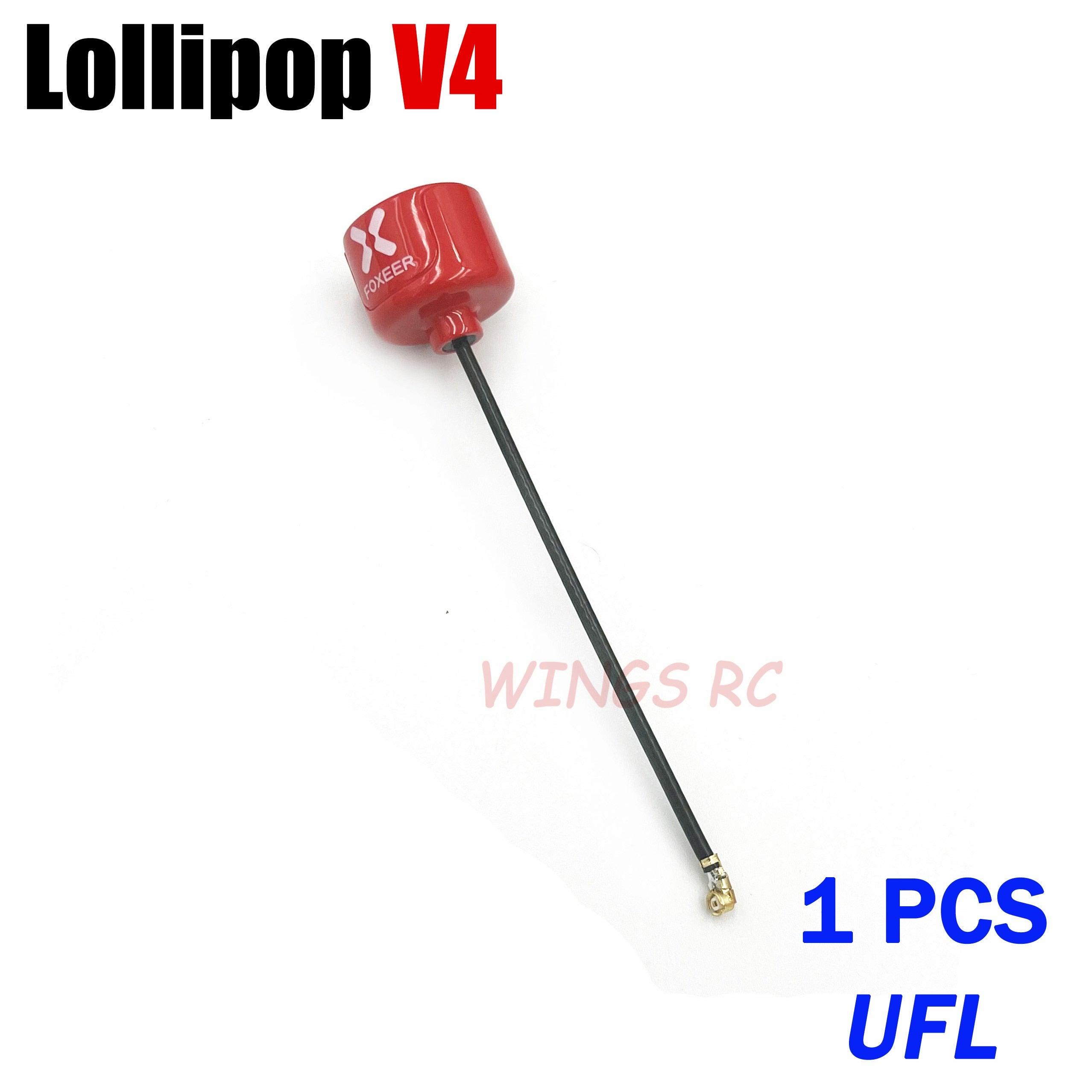 Foxeer Antenna Lollipop 4 V4 FPV Antenna 5.8G 2.6Dbi Stubby RHCP SMA RPSMA UFL Straight/Angle MMCX 7.2g For FPV RC Racing Drone 19 Foxeer Antenna Lollipop 4 V4 FPV Antenna 5.8G 2.6Dbi Stubby RHCP SMA RPSMA UFL Straight/Angle MMCX 7.2g For FPV RC Racing Drone - Image 19