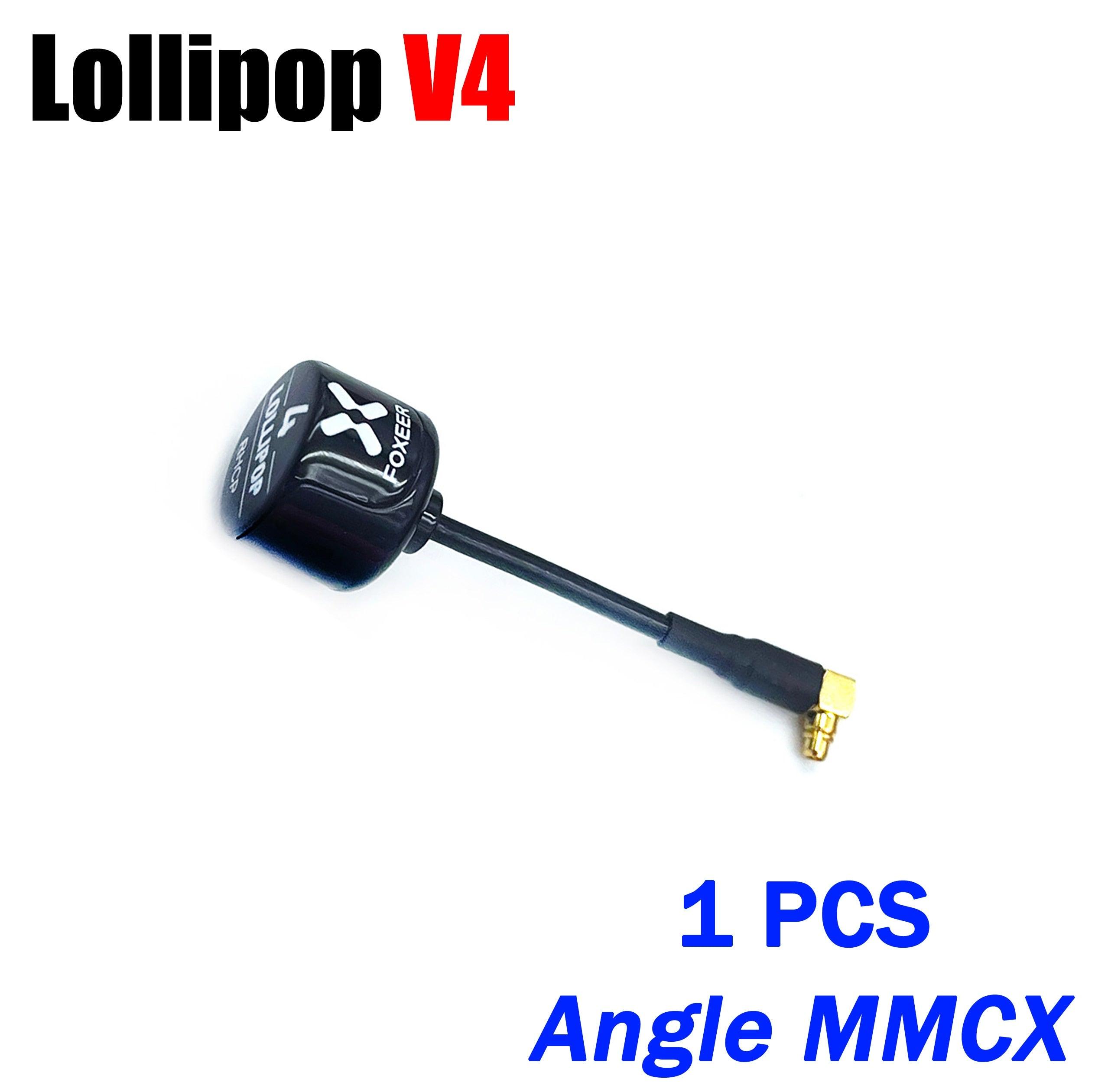 Foxeer Antenna Lollipop 4 V4 FPV Antenna 5.8G 2.6Dbi Stubby RHCP SMA RPSMA UFL Straight/Angle MMCX 7.2g For FPV RC Racing Drone 10 Foxeer Antenna Lollipop 4 V4 FPV Antenna 5.8G 2.6Dbi Stubby RHCP SMA RPSMA UFL Straight/Angle MMCX 7.2g For FPV RC Racing Drone - Image 10