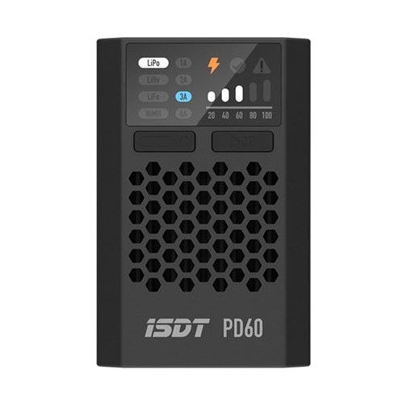 ISDT PD60 Charger - 60W 6A Battery Balance Charger Type-C Input for 1-4S Lipo LiHV LiFe NIMH/Cd Battery For Rc Fpv Racing drone charger 1 ISDT PD60 Charger - 60W 6A Battery Balance Charger Type-C Input for 1-4S Lipo LiHV LiFe NIMH/Cd Battery For Rc Fpv Racing drone charger