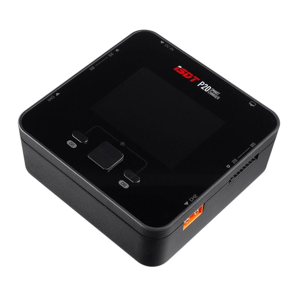 ISDT P20 Charger - 500W X2 20A x2 Dual Channel Battery Balance Charger for Lilon LiPo LiHV NiMH LipoPb Battery Replacement DIY Accessories 5 ISDT P20 Charger - 500W X2 20A x2 Dual Channel Battery Balance Charger for Lilon LiPo LiHV NiMH LipoPb Battery Replacement DIY Accessories — изображение 5