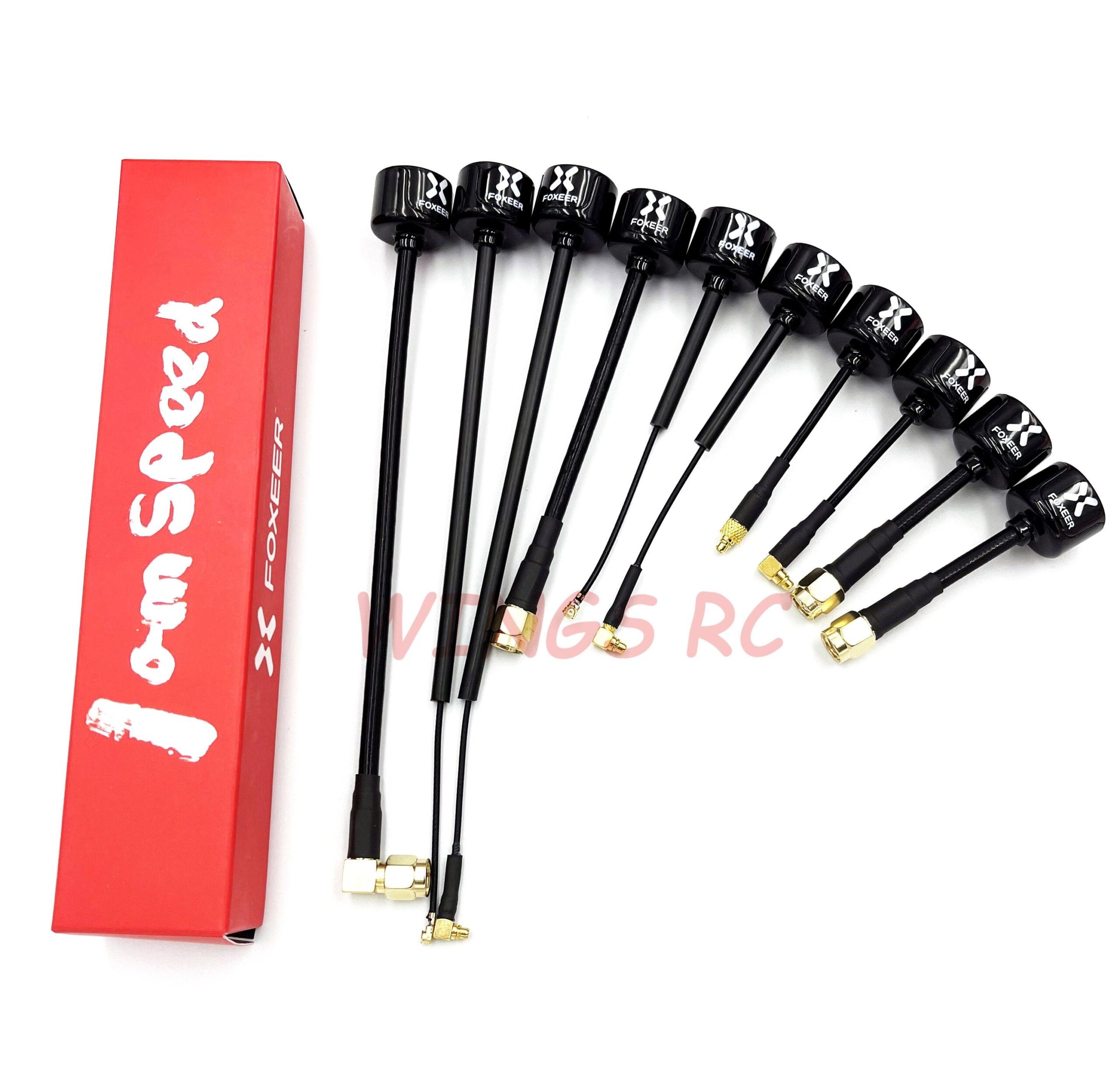 Foxeer Antenna Lollipop 4 V4 FPV Antenna 5.8G 2.6Dbi Stubby RHCP SMA RPSMA UFL Straight/Angle MMCX 7.2g For FPV RC Racing Drone 44 Foxeer Antenna Lollipop 4 V4 FPV Antenna 5.8G 2.6Dbi Stubby RHCP SMA RPSMA UFL Straight/Angle MMCX 7.2g For FPV RC Racing Drone - Image 44