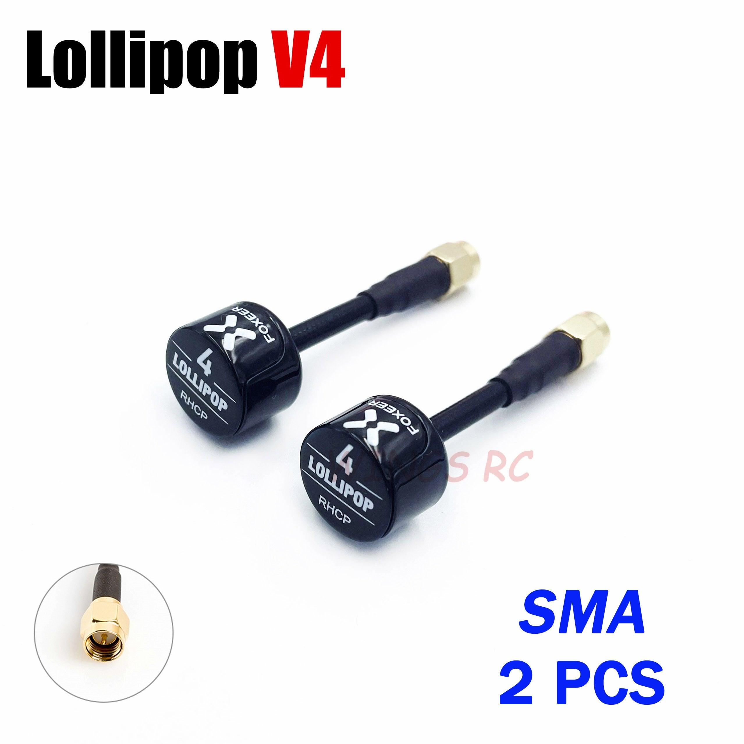 Foxeer Antenna Lollipop 4 V4 FPV Antenna 5.8G 2.6Dbi Stubby RHCP SMA RPSMA UFL Straight/Angle MMCX 7.2g For FPV RC Racing Drone 25 Foxeer Antenna Lollipop 4 V4 FPV Antenna 5.8G 2.6Dbi Stubby RHCP SMA RPSMA UFL Straight/Angle MMCX 7.2g For FPV RC Racing Drone - Image 25